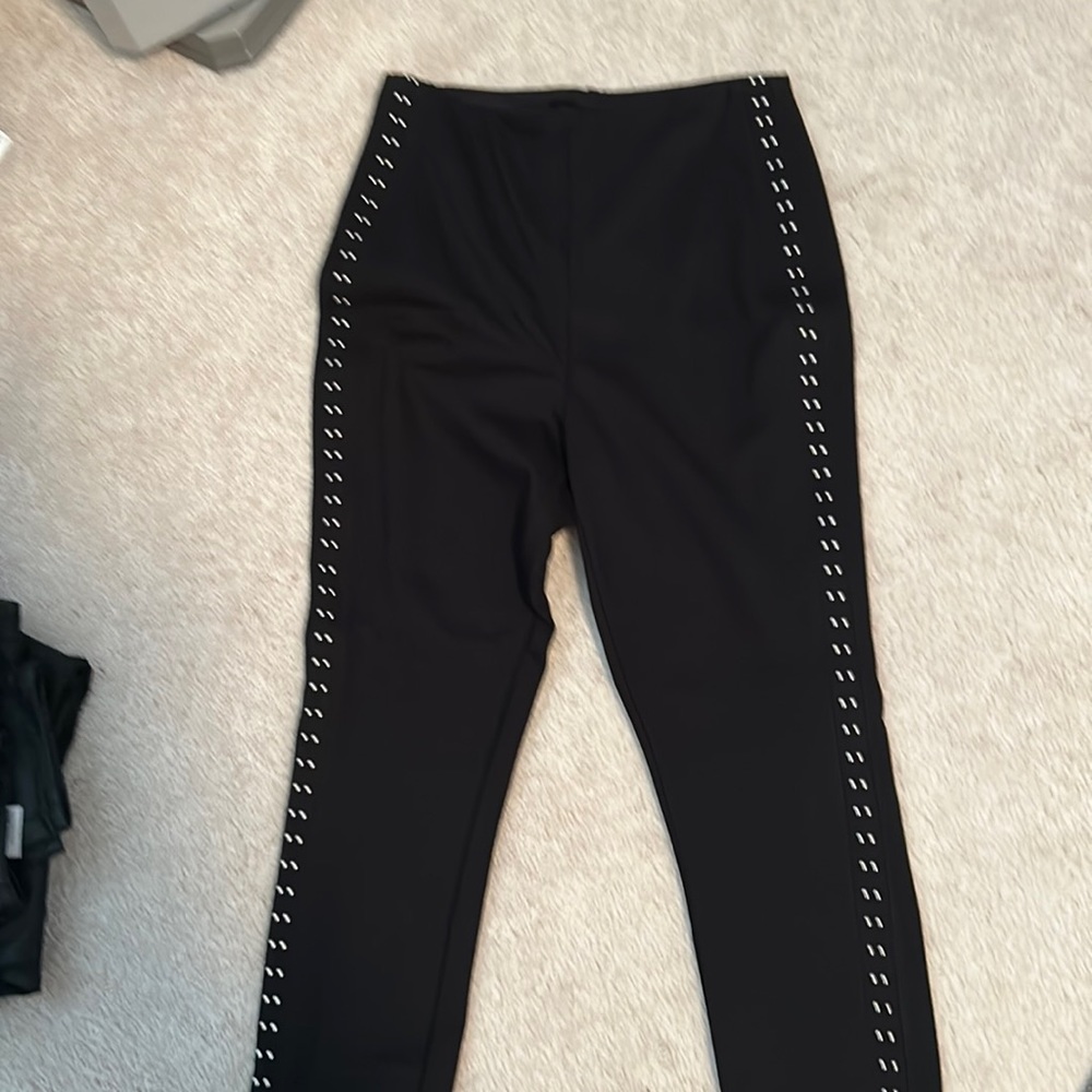 Studded dressy pants